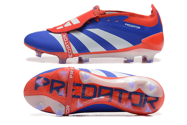 Adidas Predator Elite Tongue Blue White Fire Red