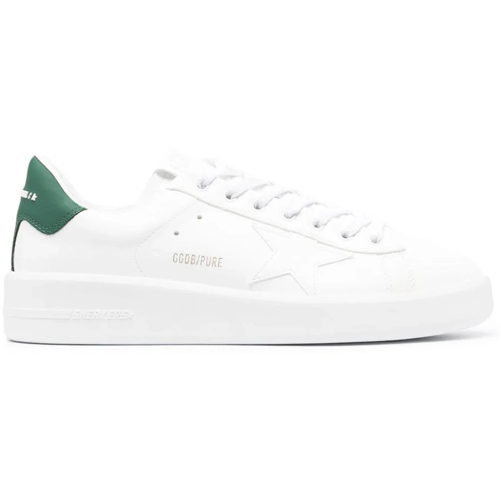 Golden Goose Pure Star White Green