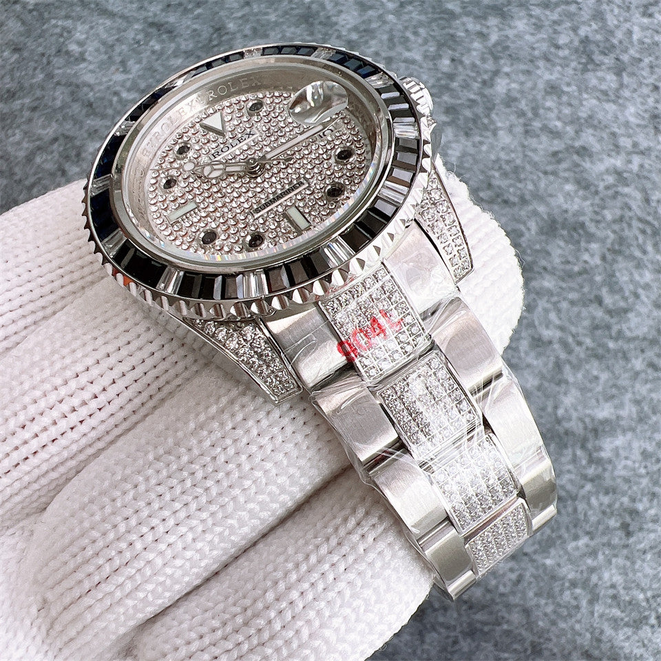 Rolex Submariner 41mm Diamond Silver