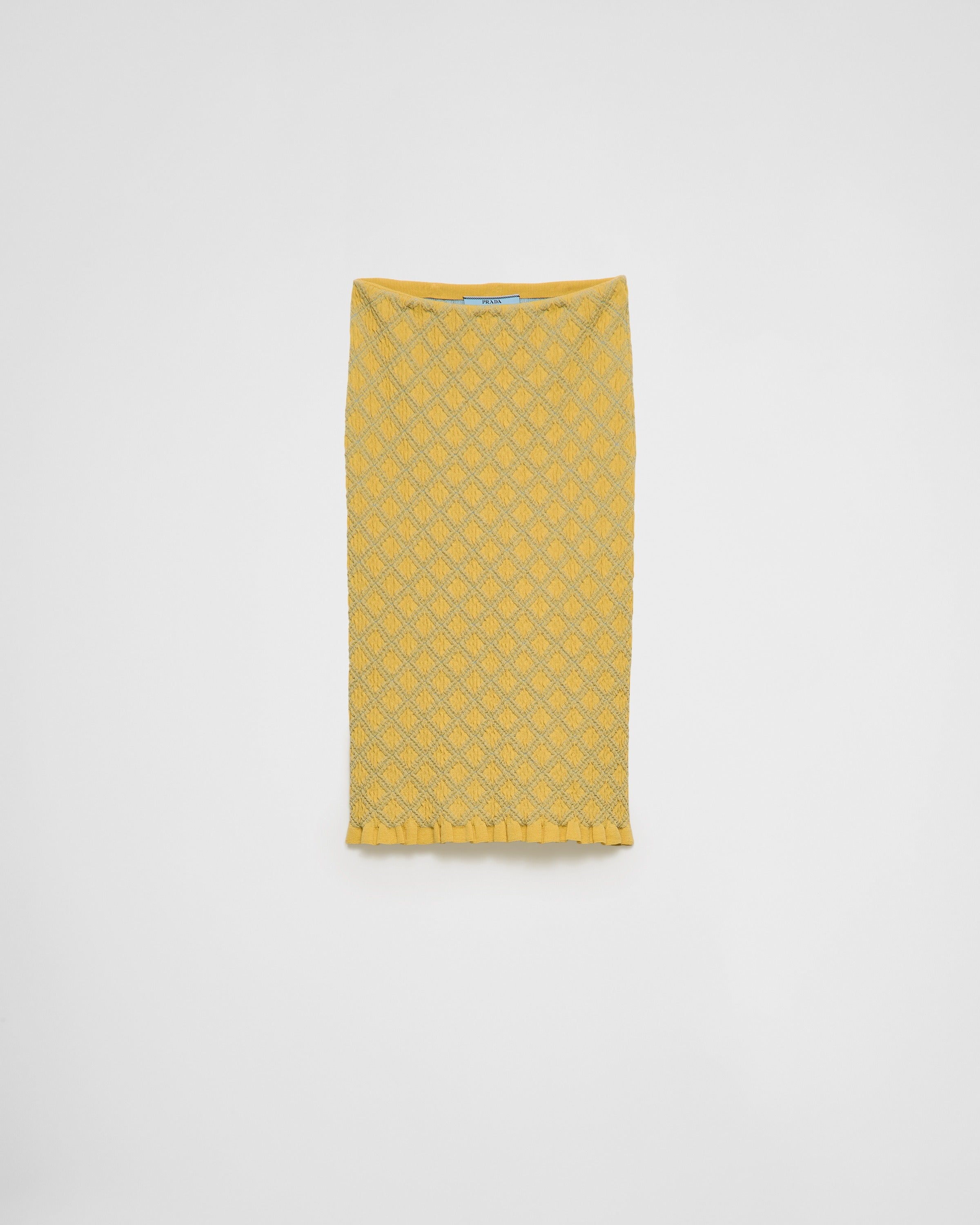 Cotton skirt Yellow
