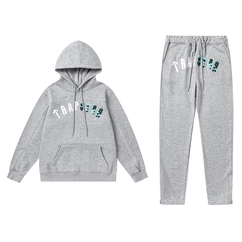 Trapstar Grey/Green Tracksuit