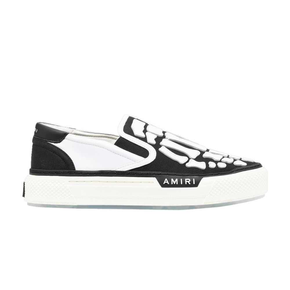 Amiri Skel Top Slip-On 'Black White'
