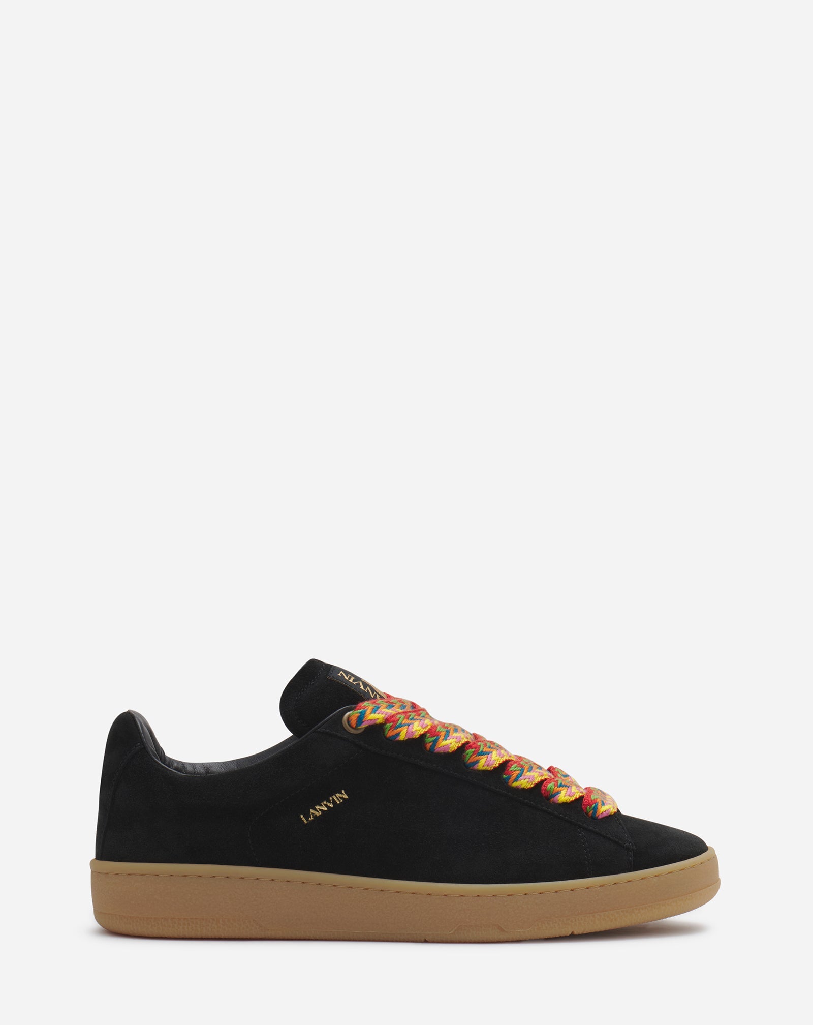 SUEDE CURB LITE SNEAKERS - BLACK