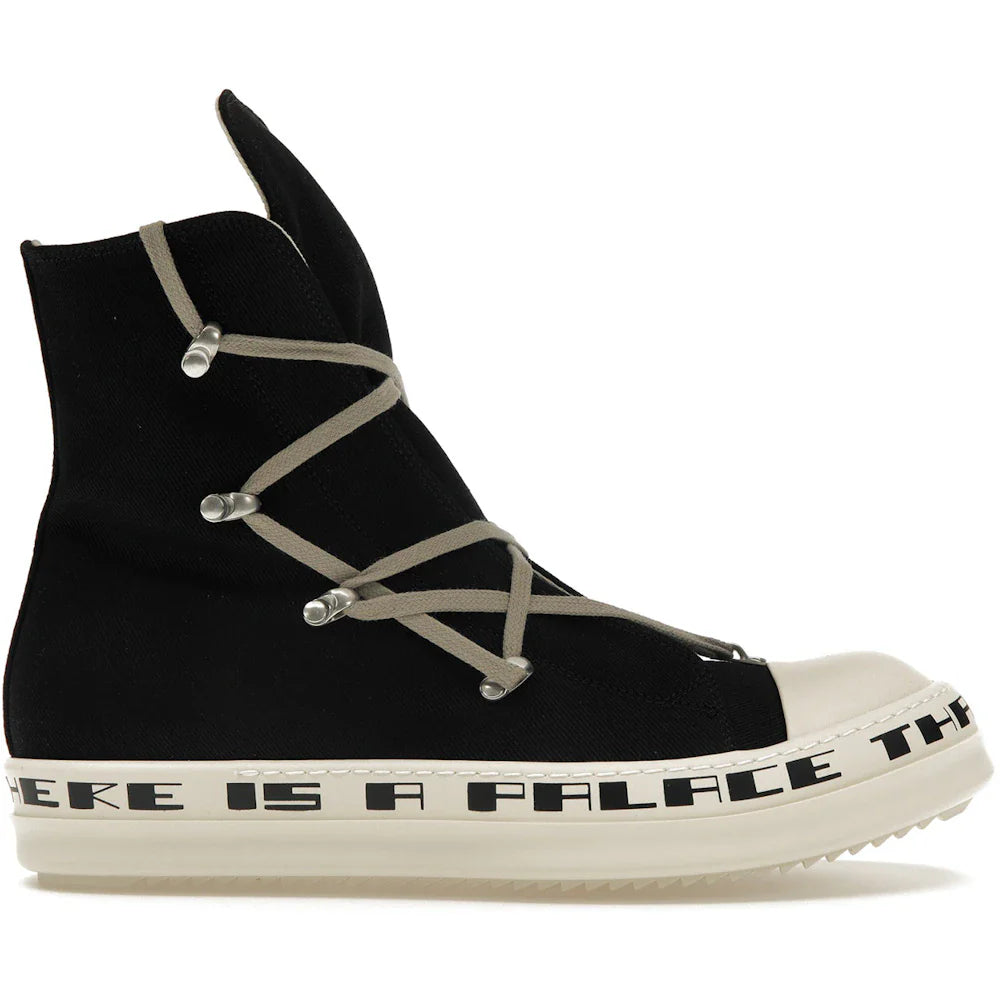 Rick Owens DRKSHDW Hexa High Black Milk