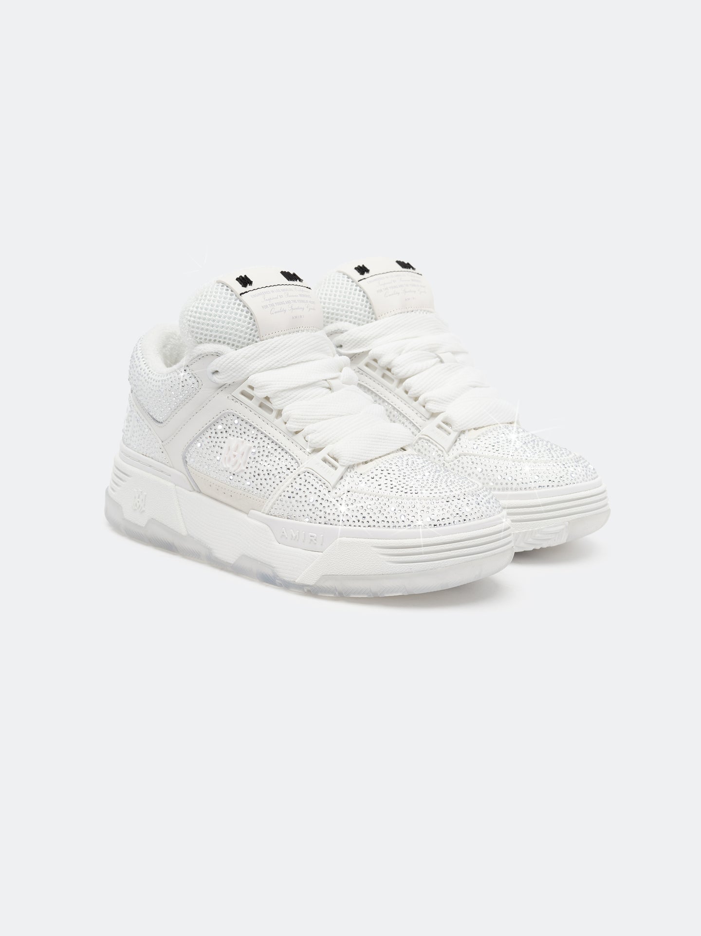 WOMEN'S CRYSTAL MA-1 - WHITE