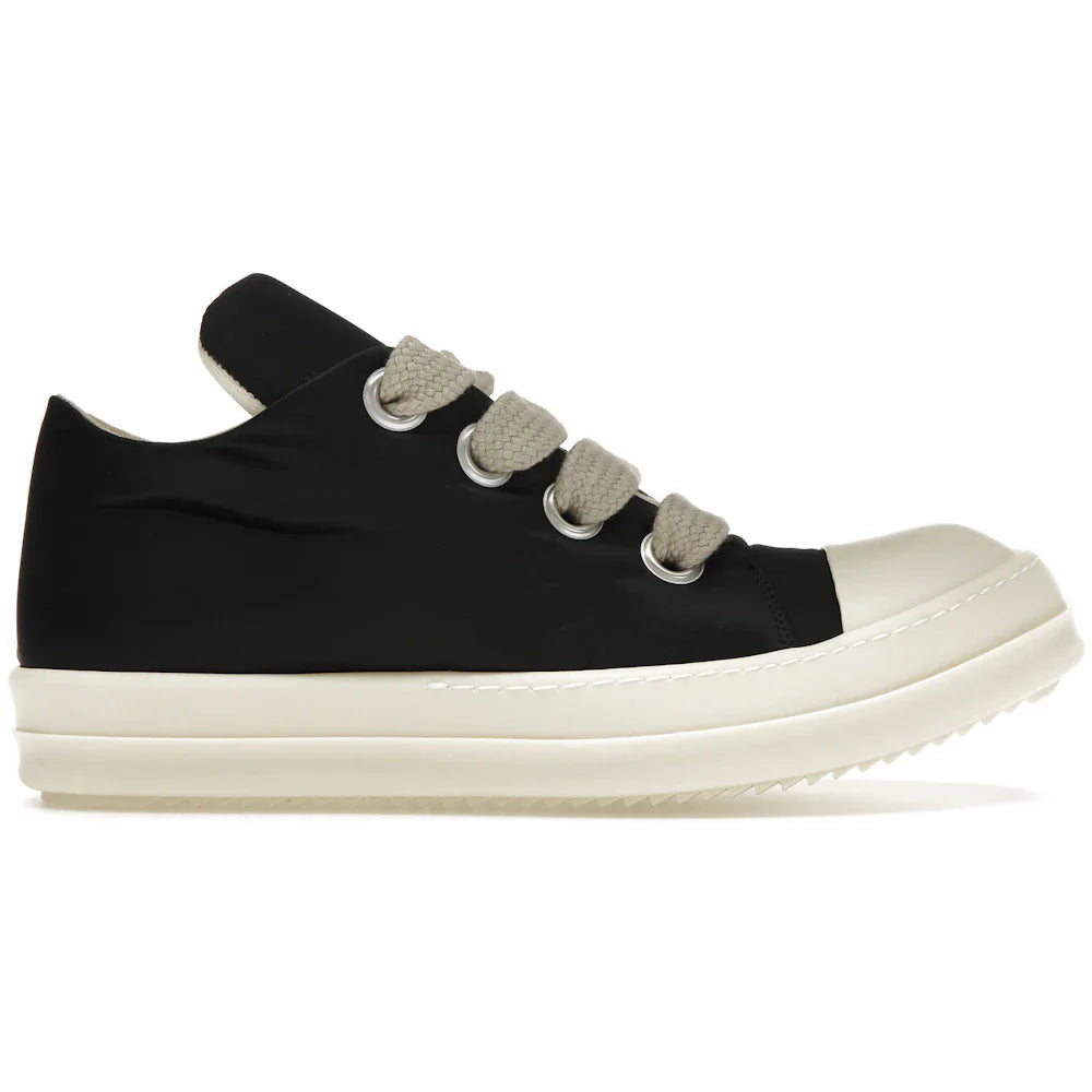 Rick Owens Jumbo Lace Recycled Puffer Low Black Milk SS24