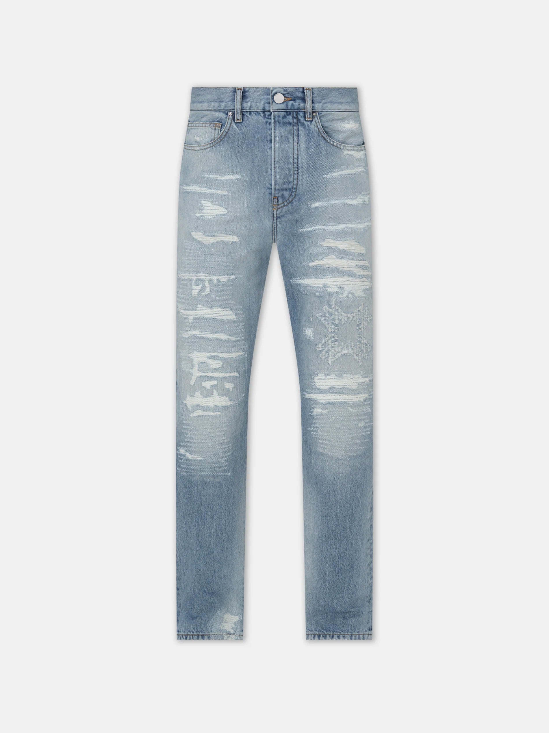 MA QUAD REPAIRED STRAIGHT JEAN Surf Indigo