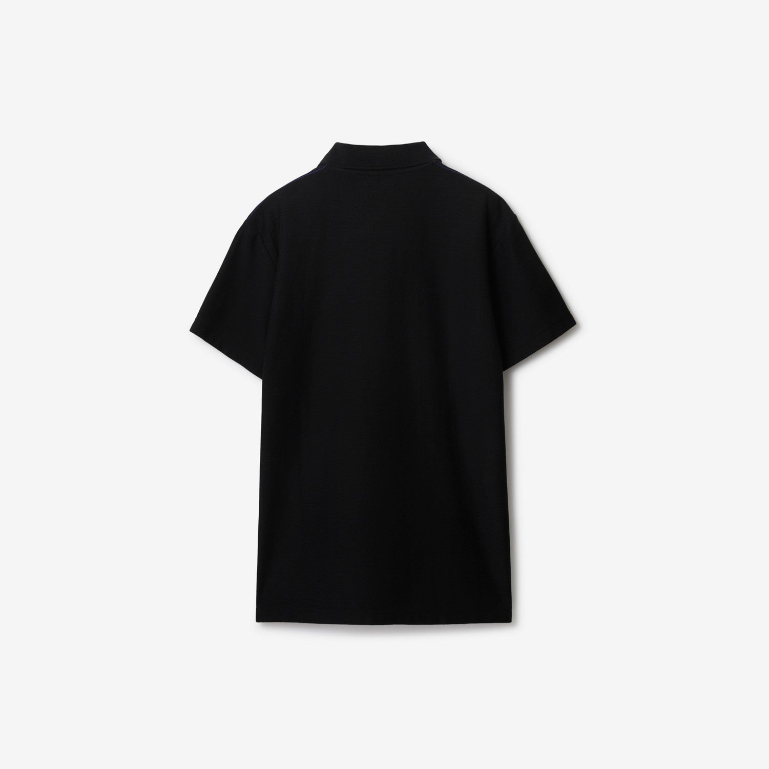 Cotton Polo Shirt - Black