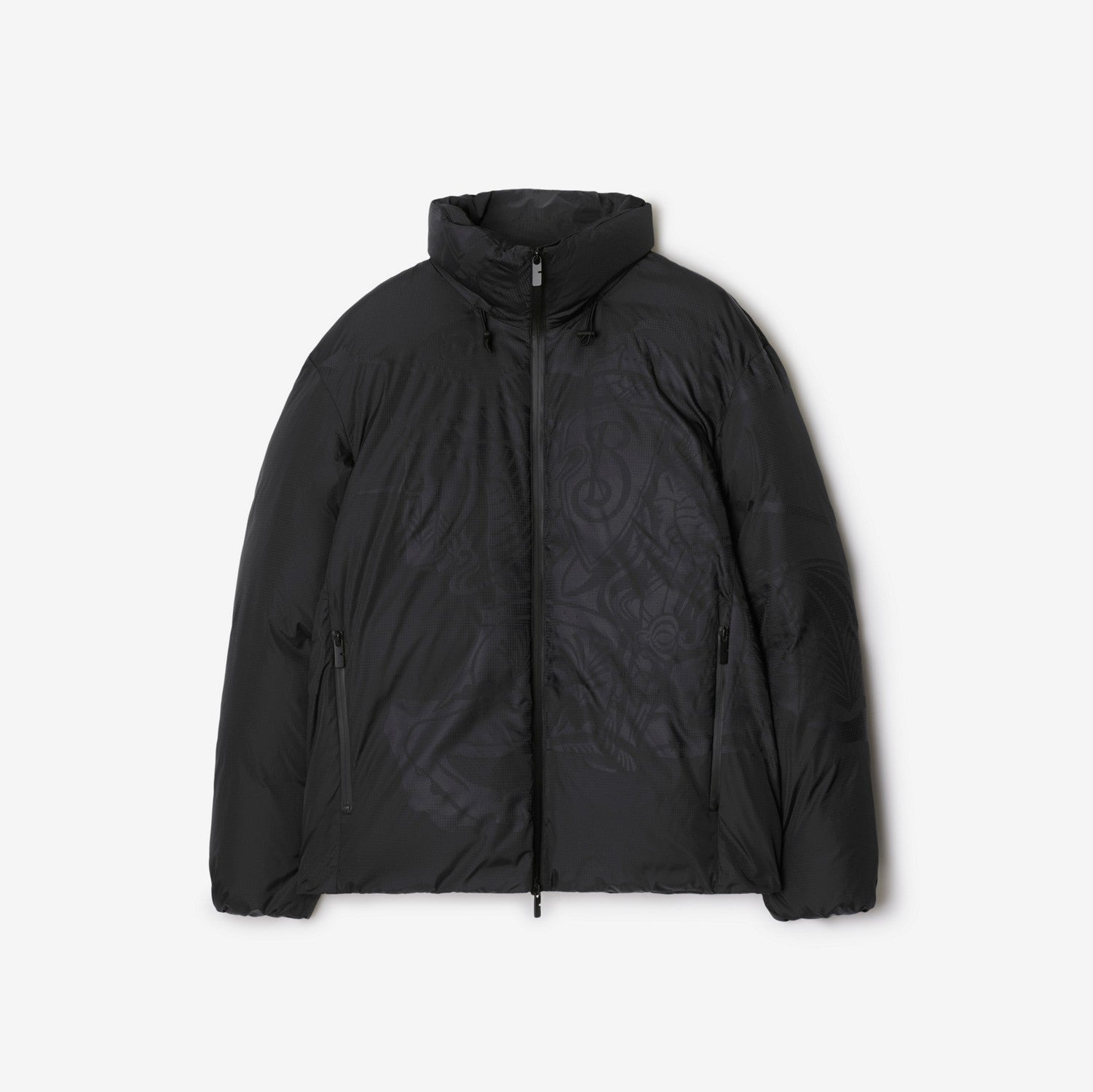 EKD Nylon Puffer Jacket - Charcoal