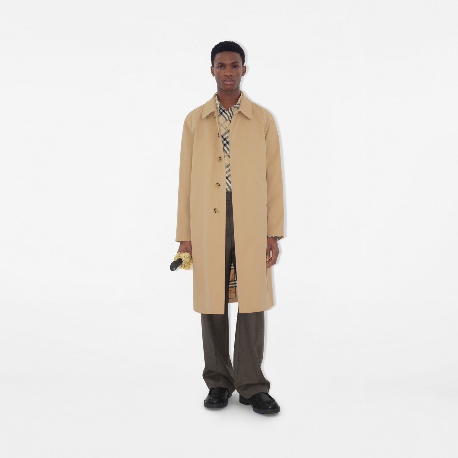 Long Camden Heritage Car Coat - Honey