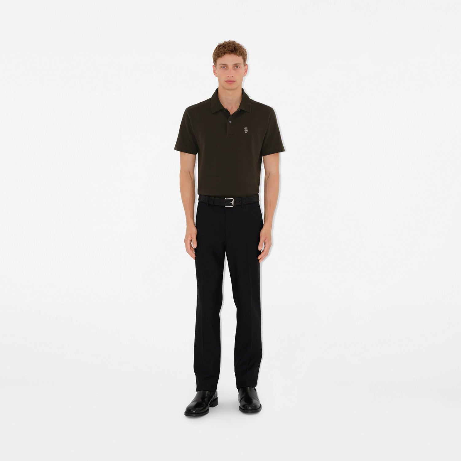 Cotton Polo Shirt - Shadow