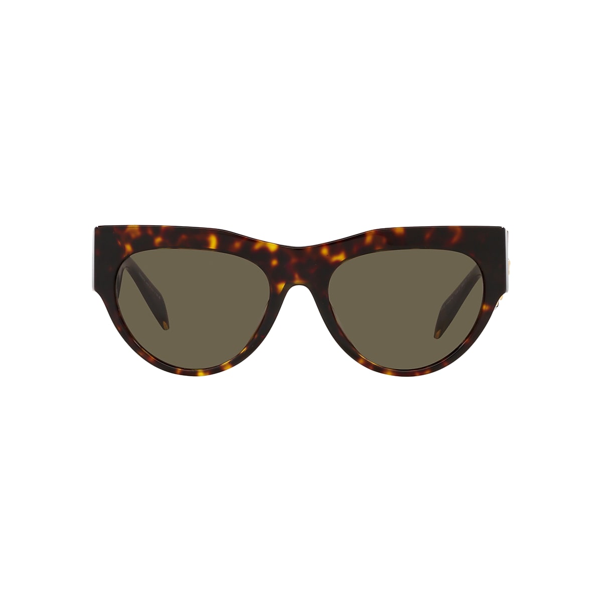 VERSACE VE4440U Havana - Women Luxury Sunglasses, Brown Lens