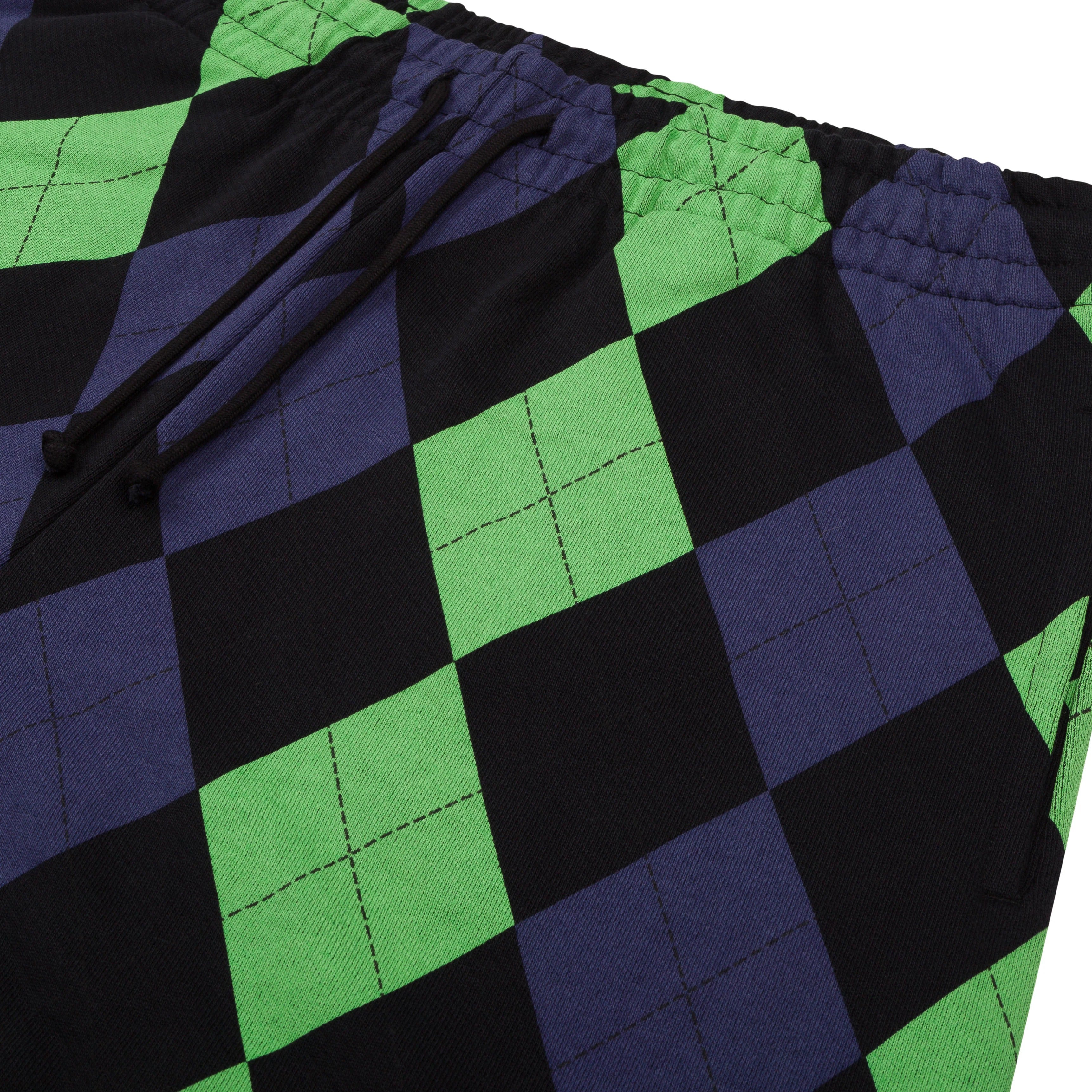 Derby Intarsia Sweatpant Green Green
