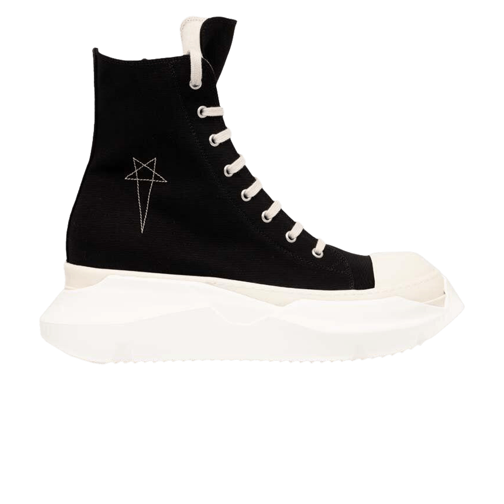 Rick Owens Lido DRKSHDW Pentagram Abstract High 'Black Milk'