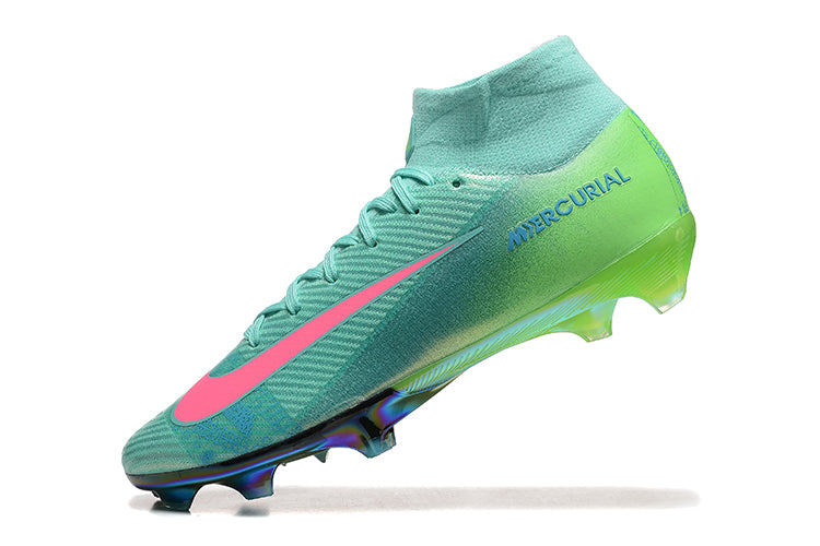 Nike AIR Zoom Mercurial Vapor 16 Elite High-Top Aqua