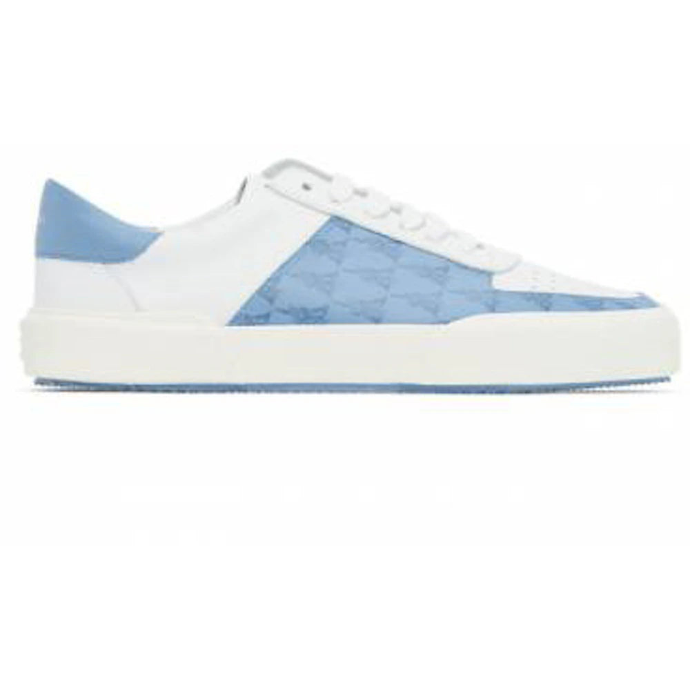 AMIRI Dagger Monogram Low Sneaker Colbat/White