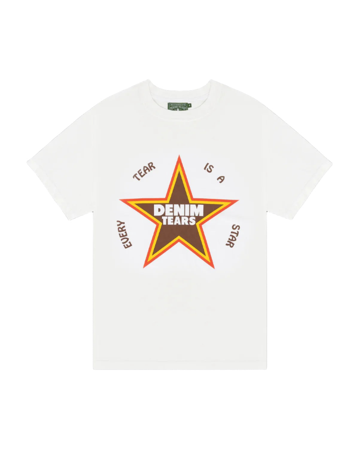 Every Tear Is A Star Tee White White