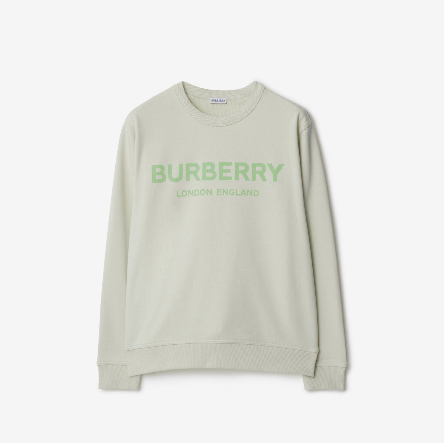 Logo Cotton Sweatshirt - Pistachio