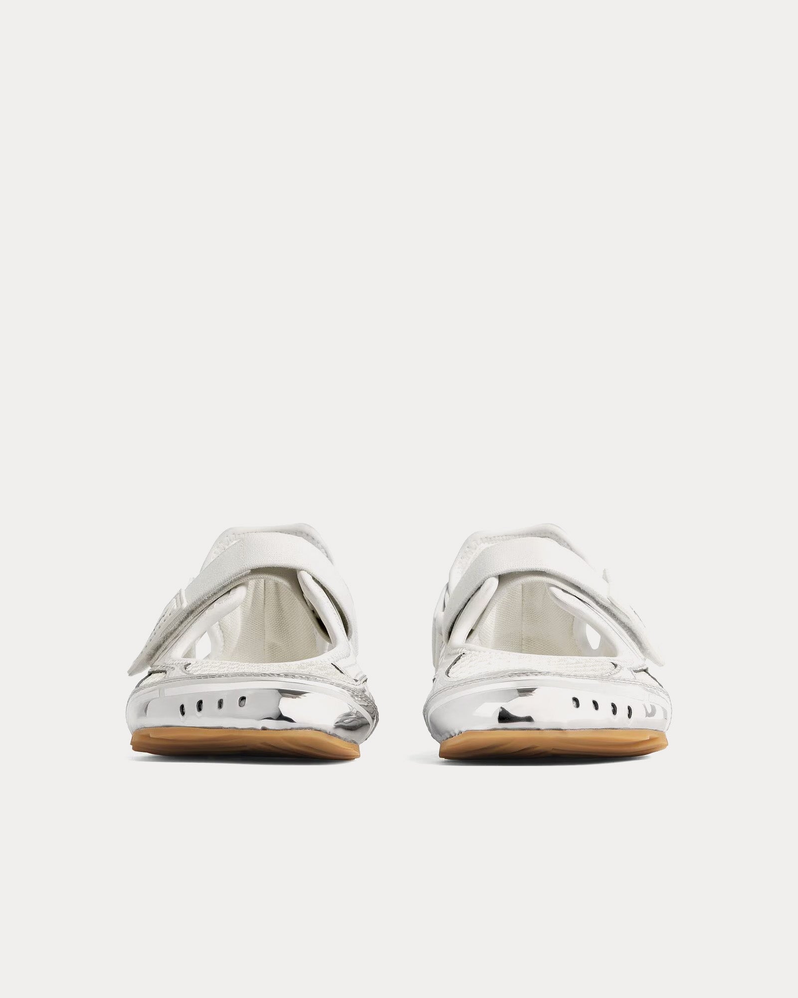 Orbit Flash Mary-Jane Silver / White / Optic White Slip On Sneakers