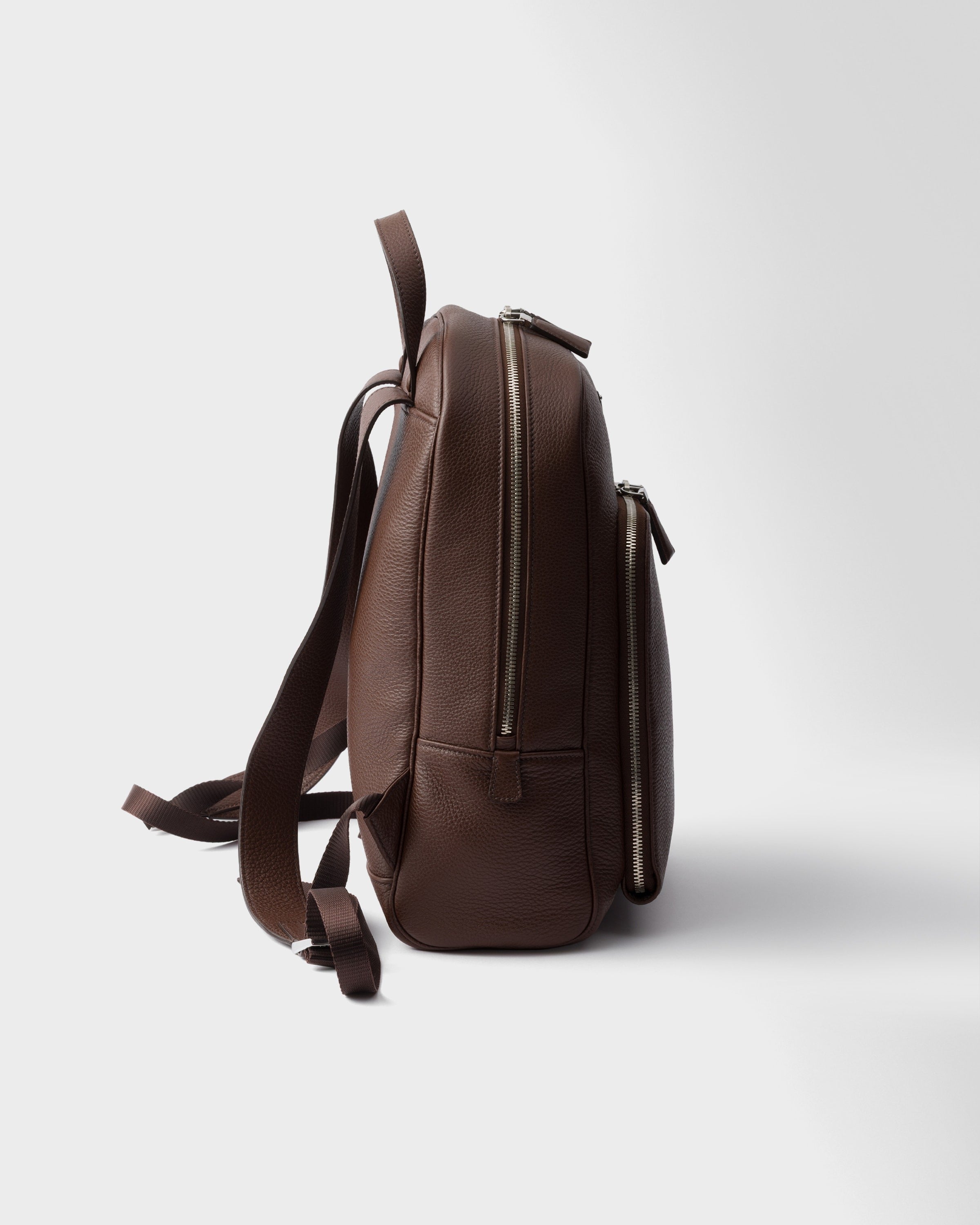 Leather backpack Sienna