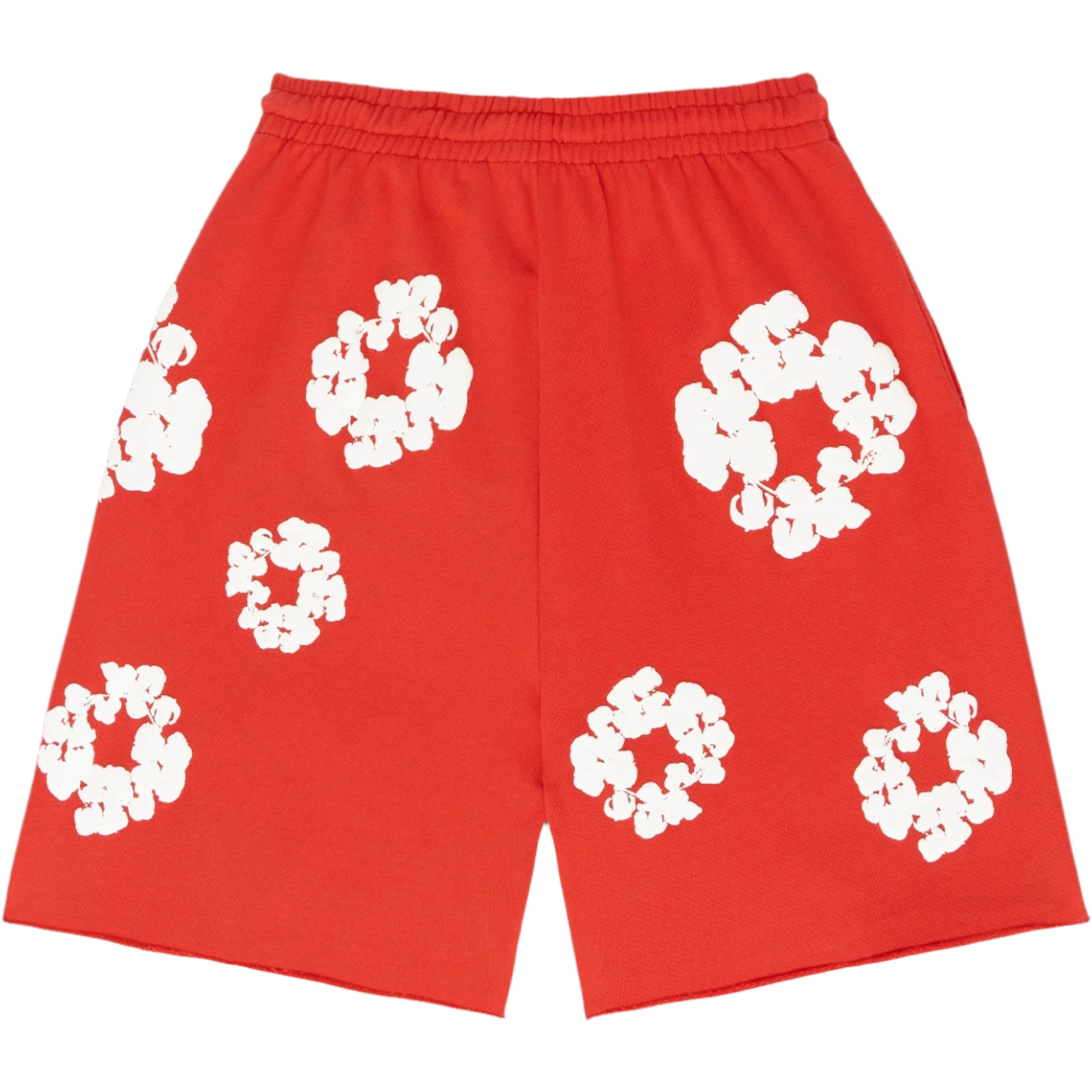 The Cotton Wreath Shorts Red
