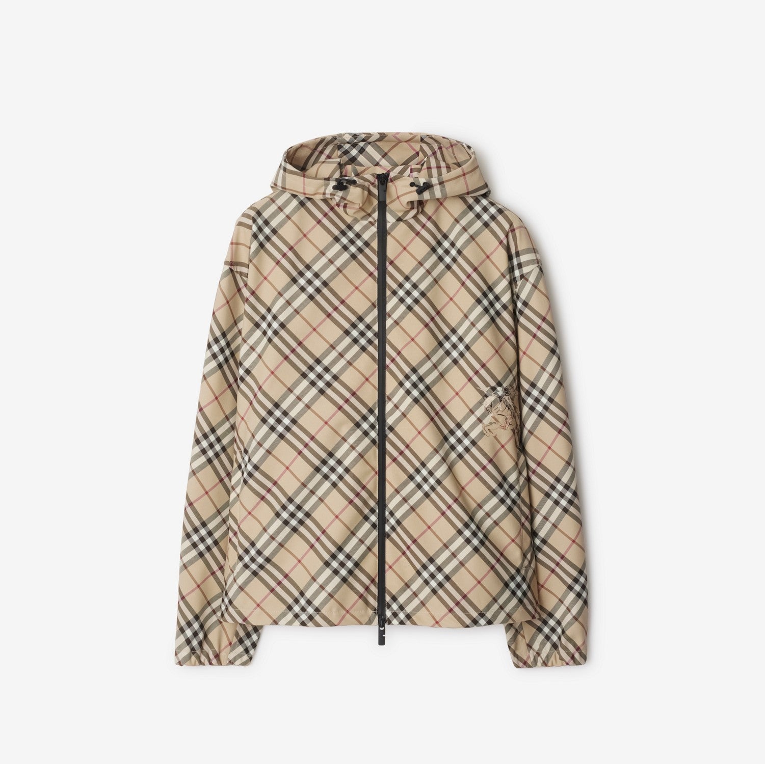 Check Twill Jacket - Alabaster