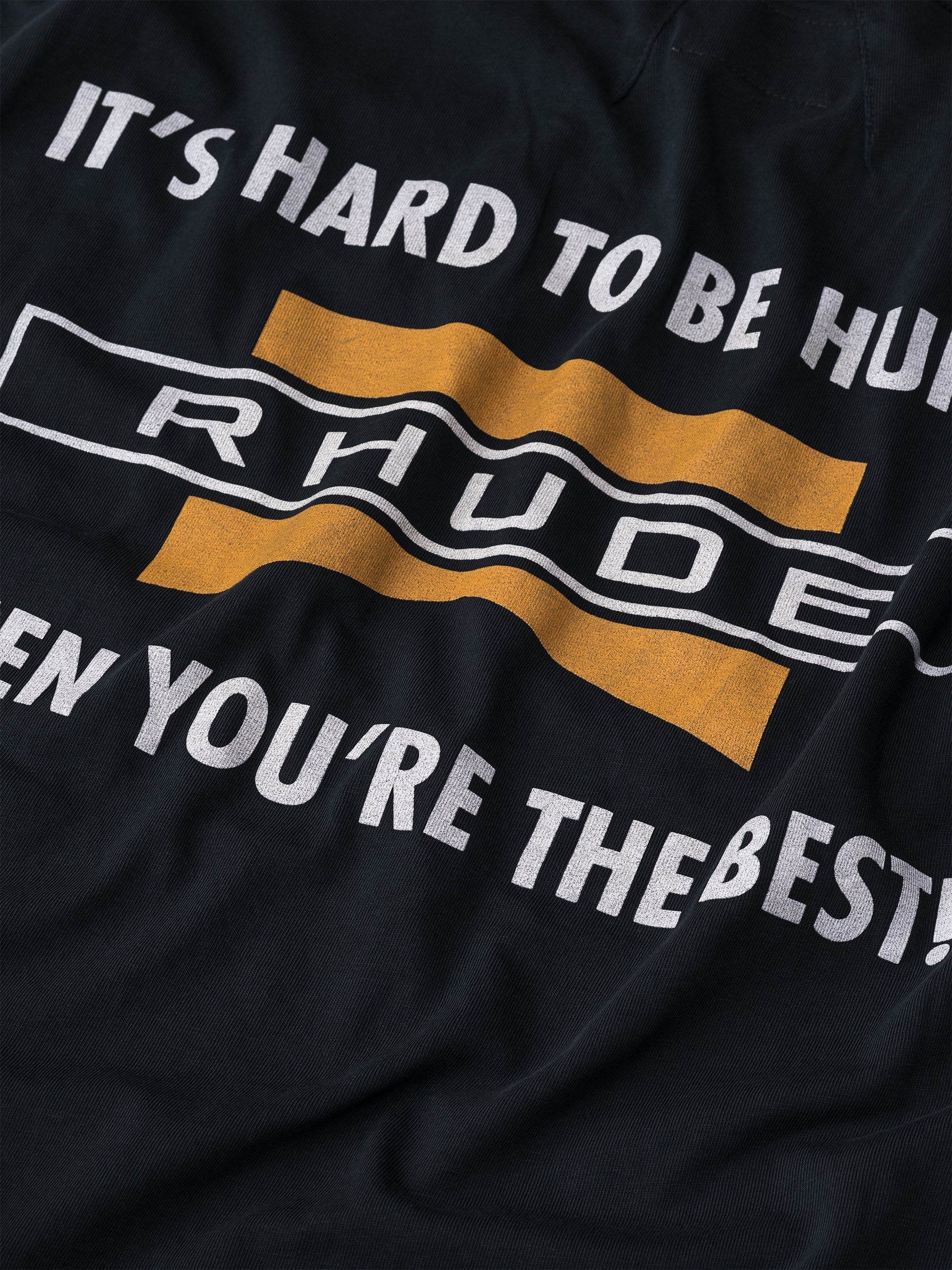 HARD TO BE HUMBLE TEE - VTG BLACK