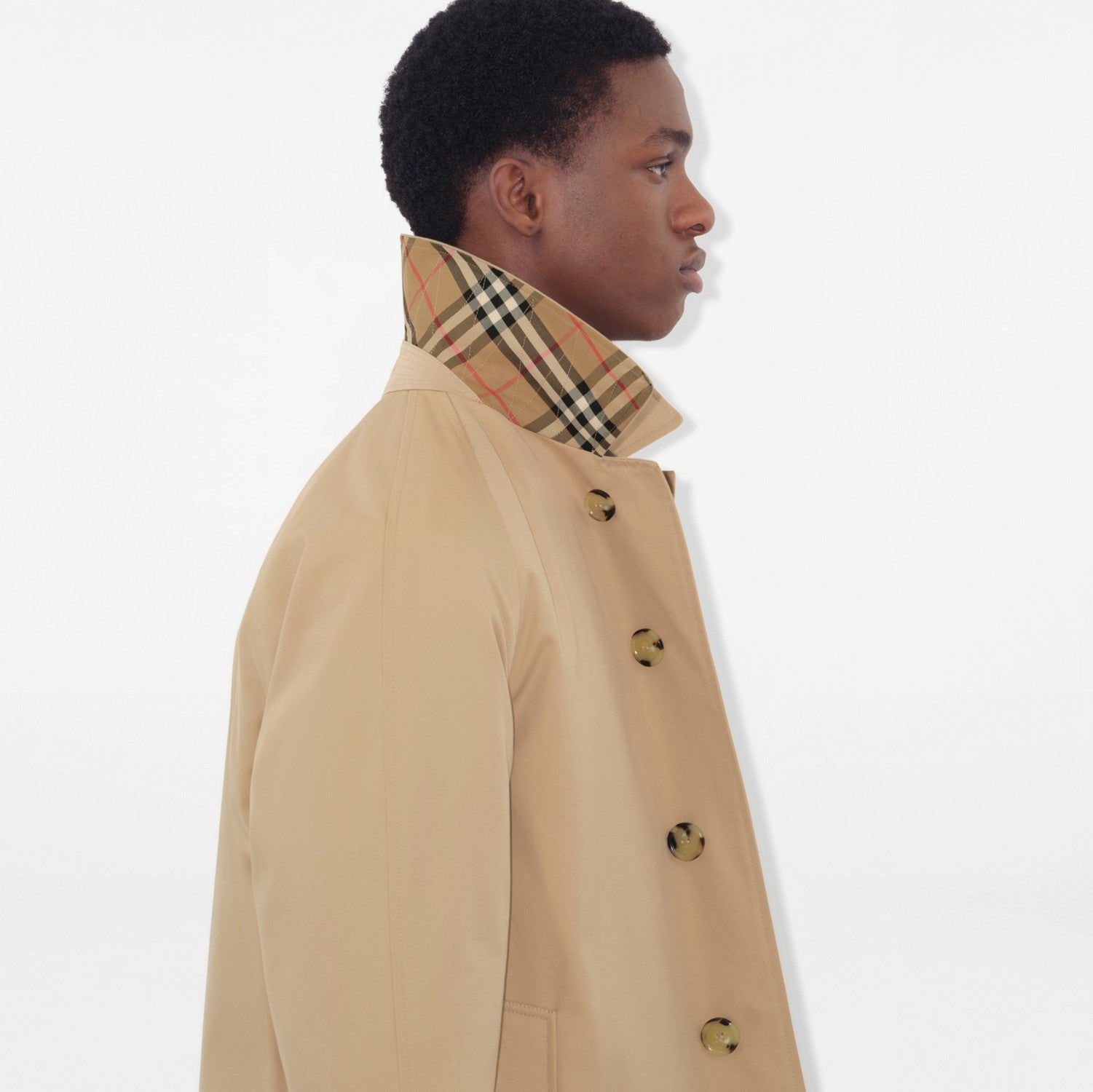 Short Camden Heritage Car Coat - Honey