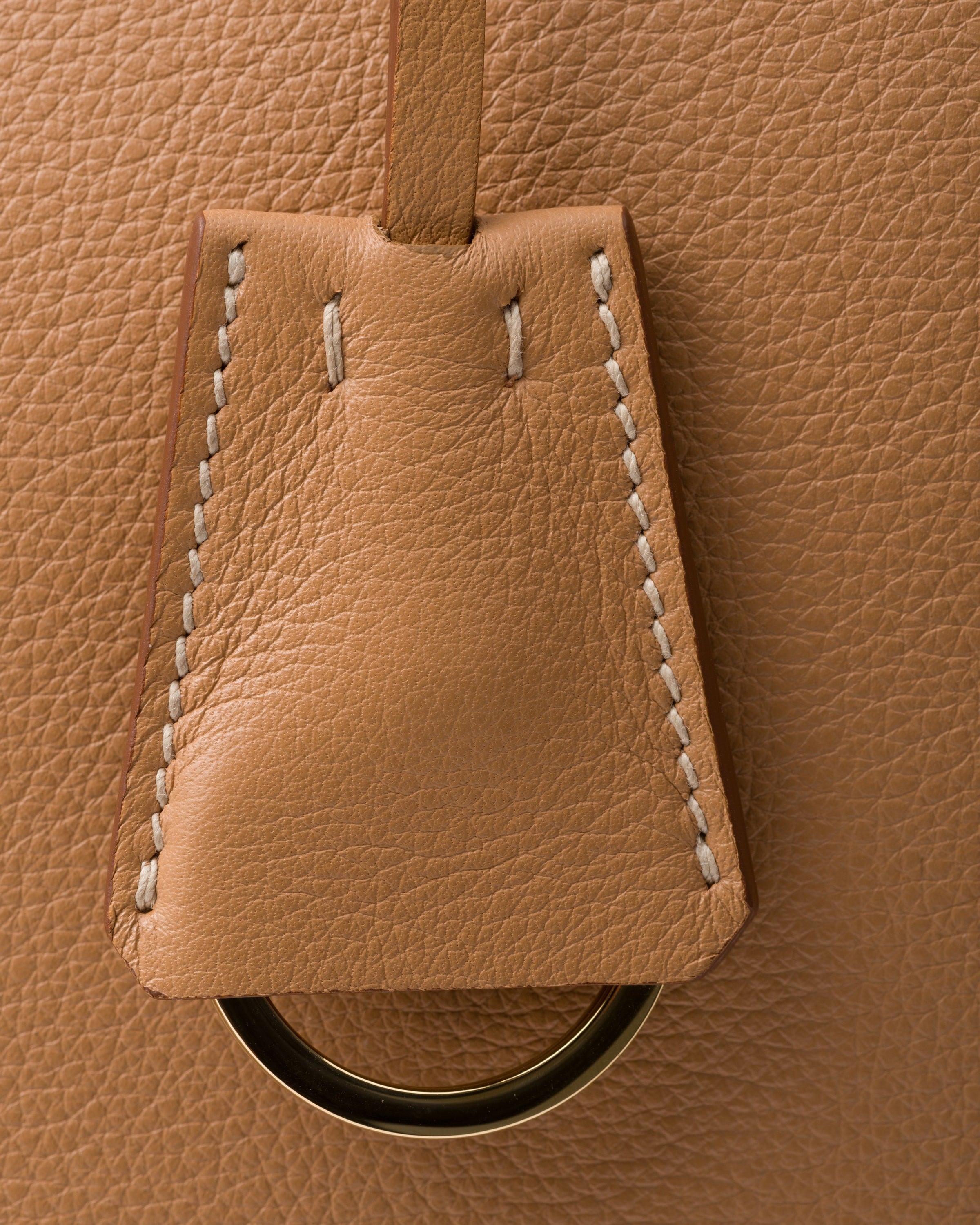 Large Prada Galleria leather bag Natural