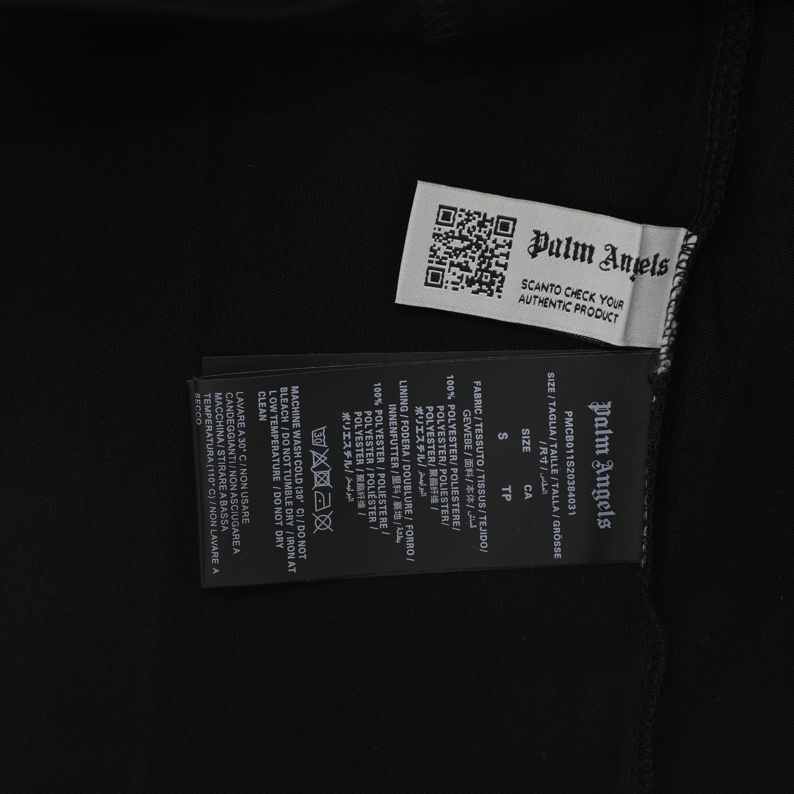 Palm Angels Hoodie Burning Monogram