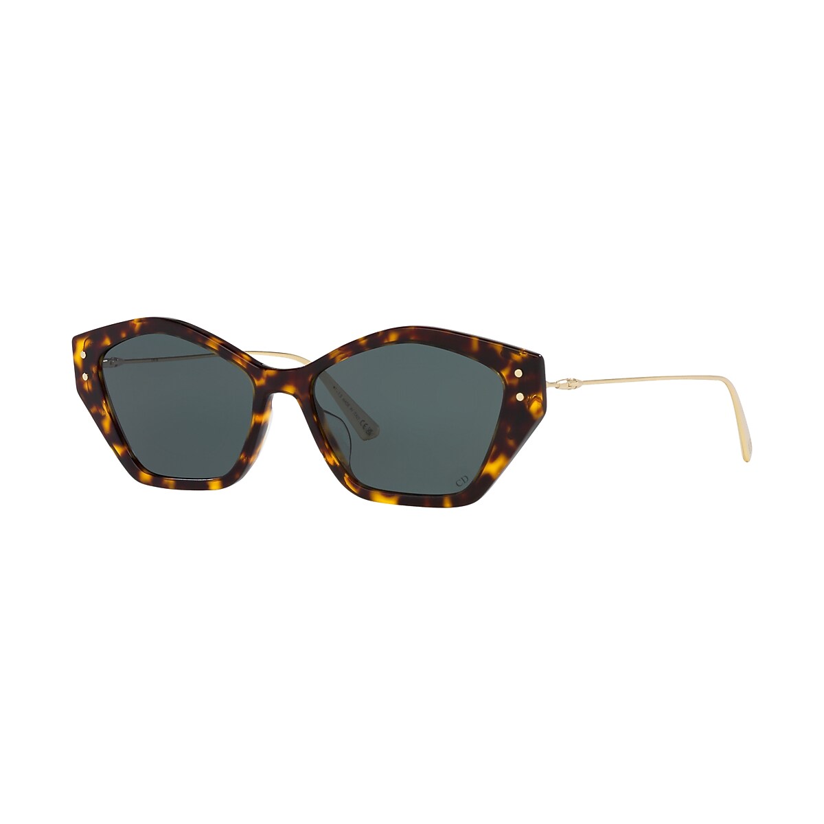 DIOR Missdior S1U Tortoise Yellow - Women Luxury Sunglasses, Blue Lens