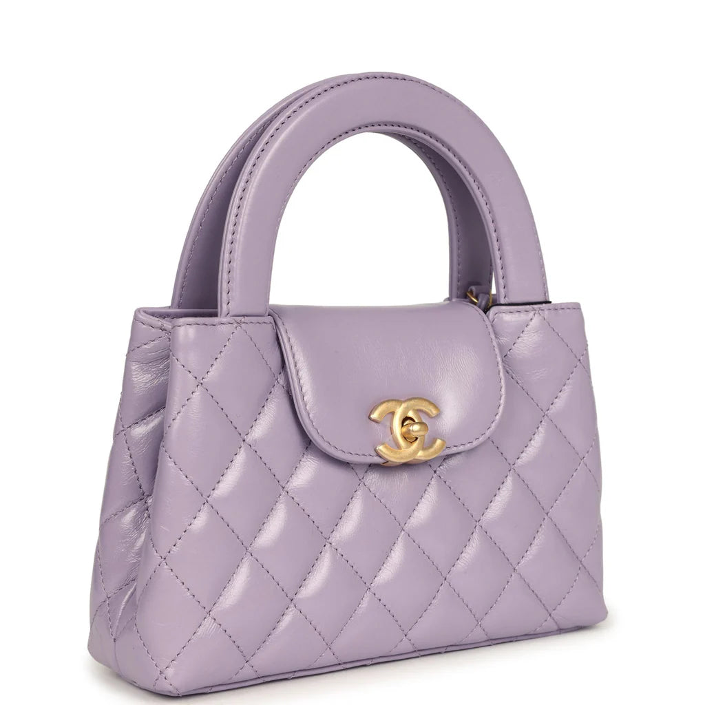 Chanel Mini Kelly Bag Purple
