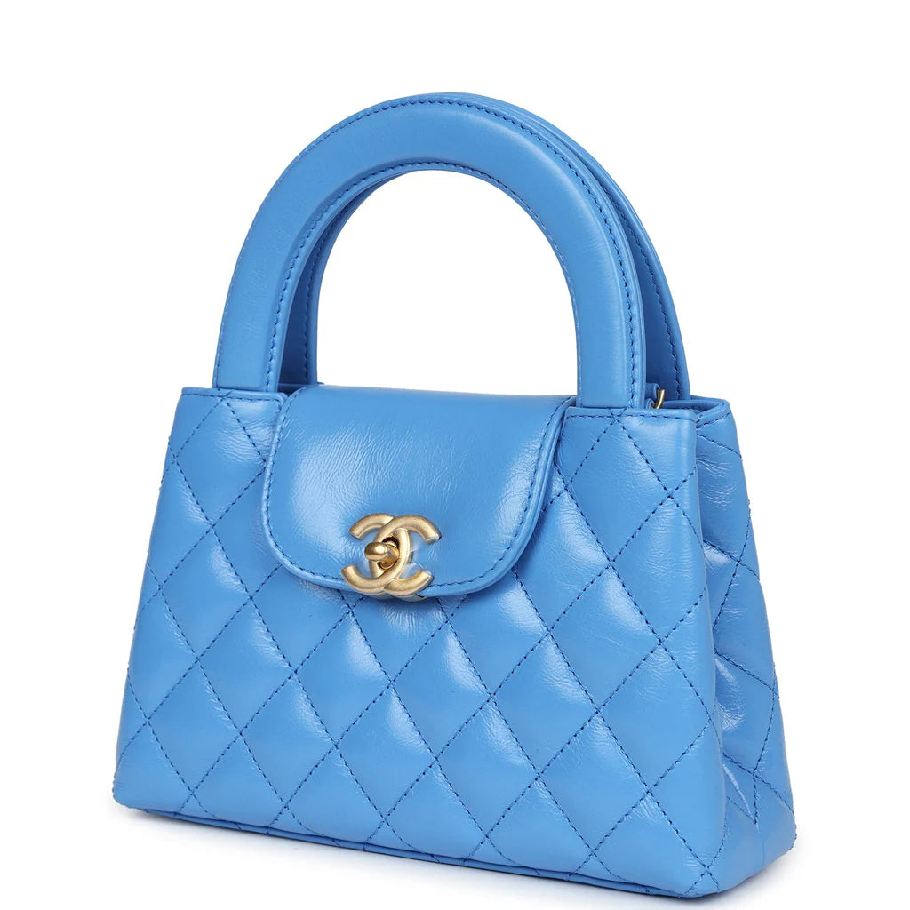 Chanel Mini Kelly Bag Blue