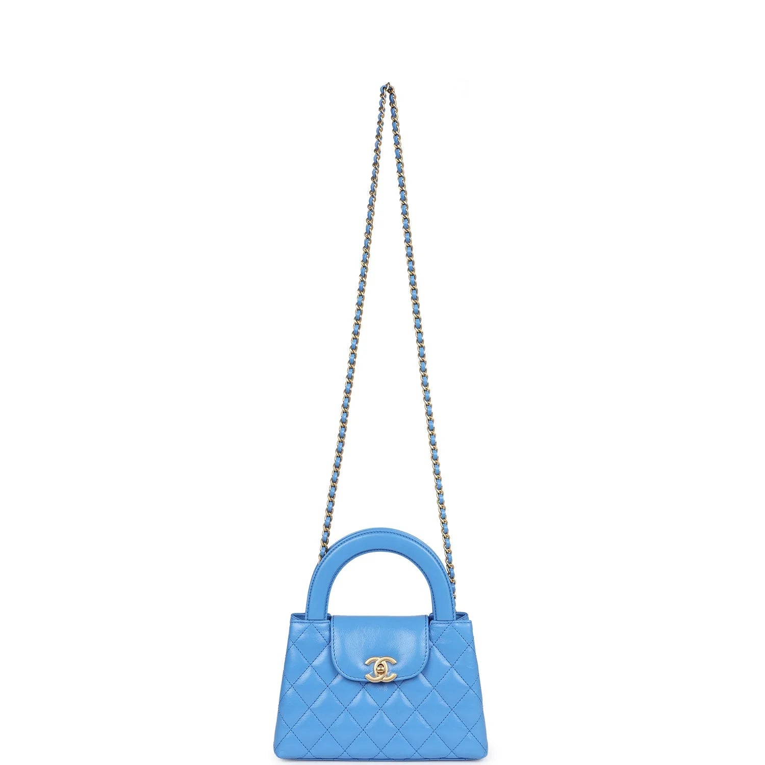 Chanel Mini Kelly Bag Blue