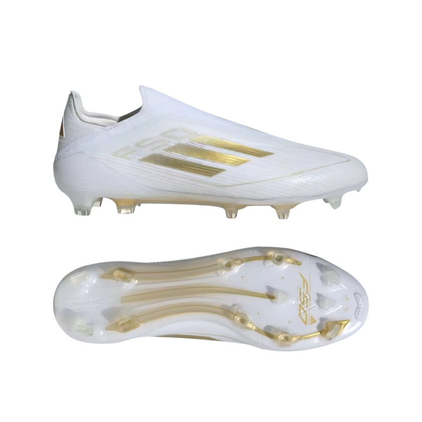 Adidas F50 Cloud White / Gold Metallic / Cloud White