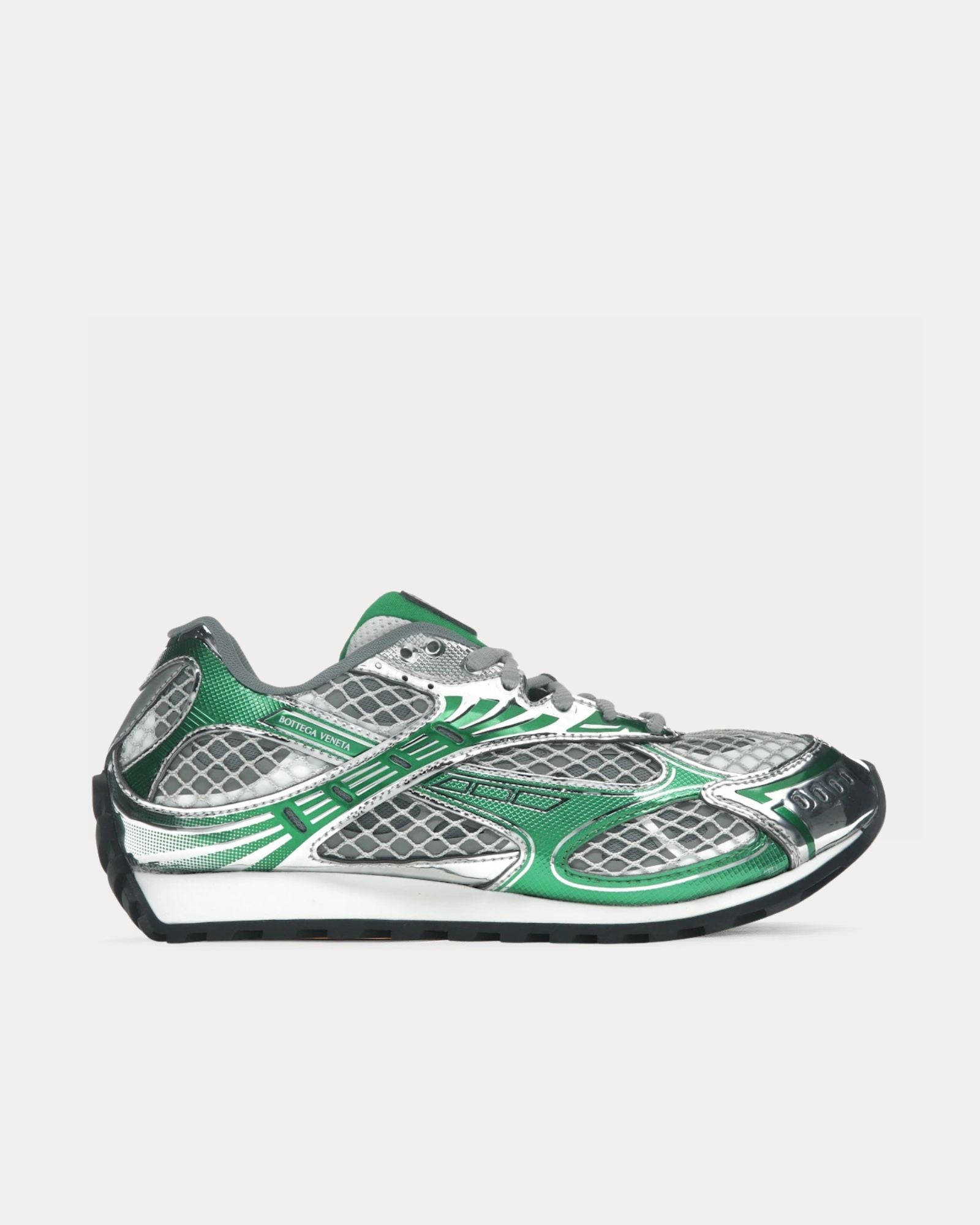 Orbit Silver / Parakeet Low Top Sneakers