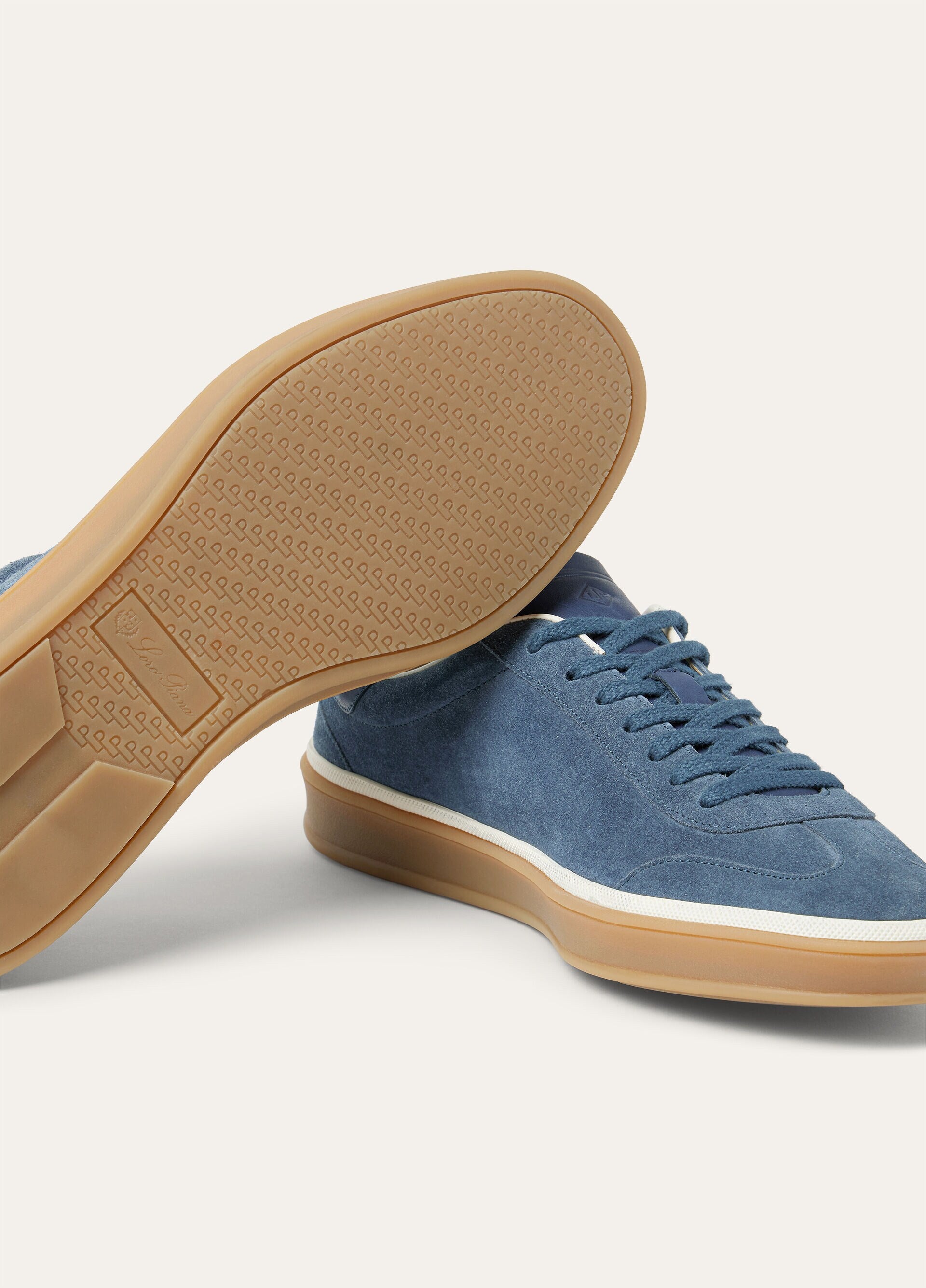 Tennis Walk Sneaker Suede Calf Split Black Figs