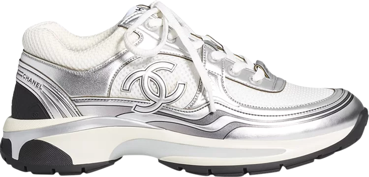 Chanel Sneaker Silver
