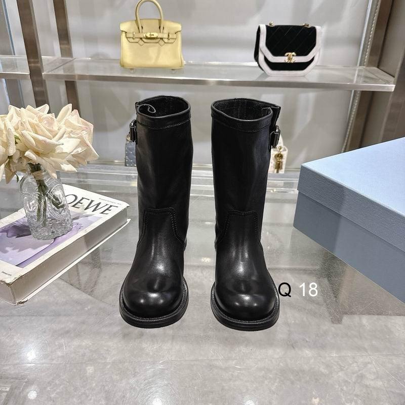 Prada Leather Boots