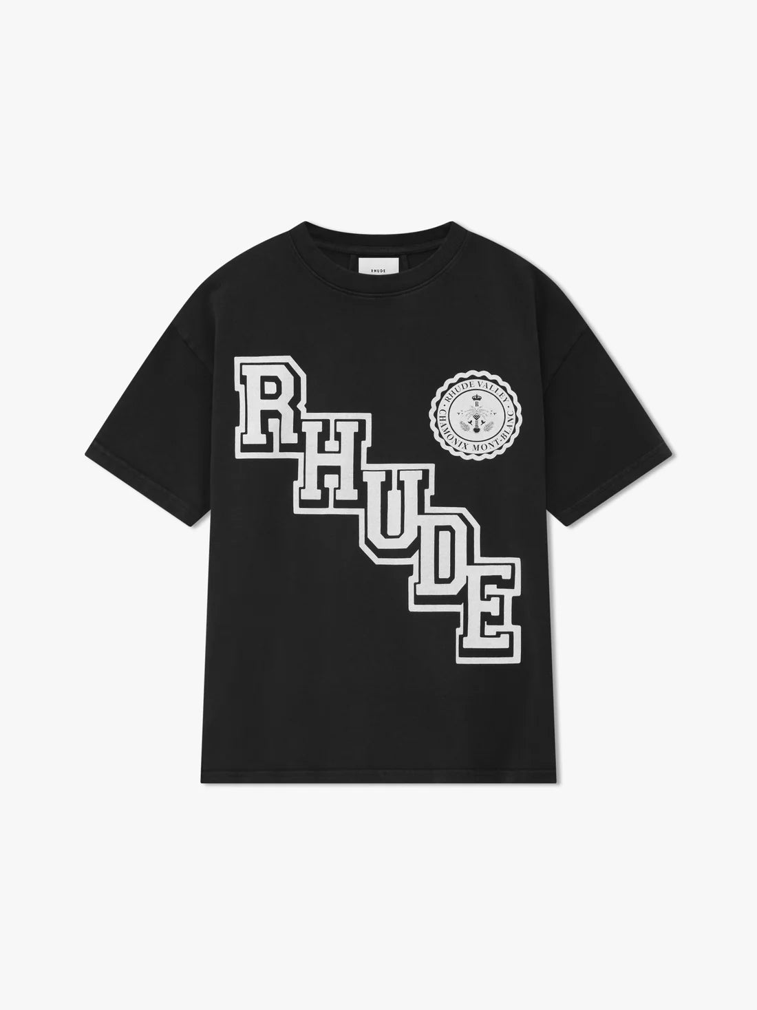 Rhude Collegiate Crest VTG Black