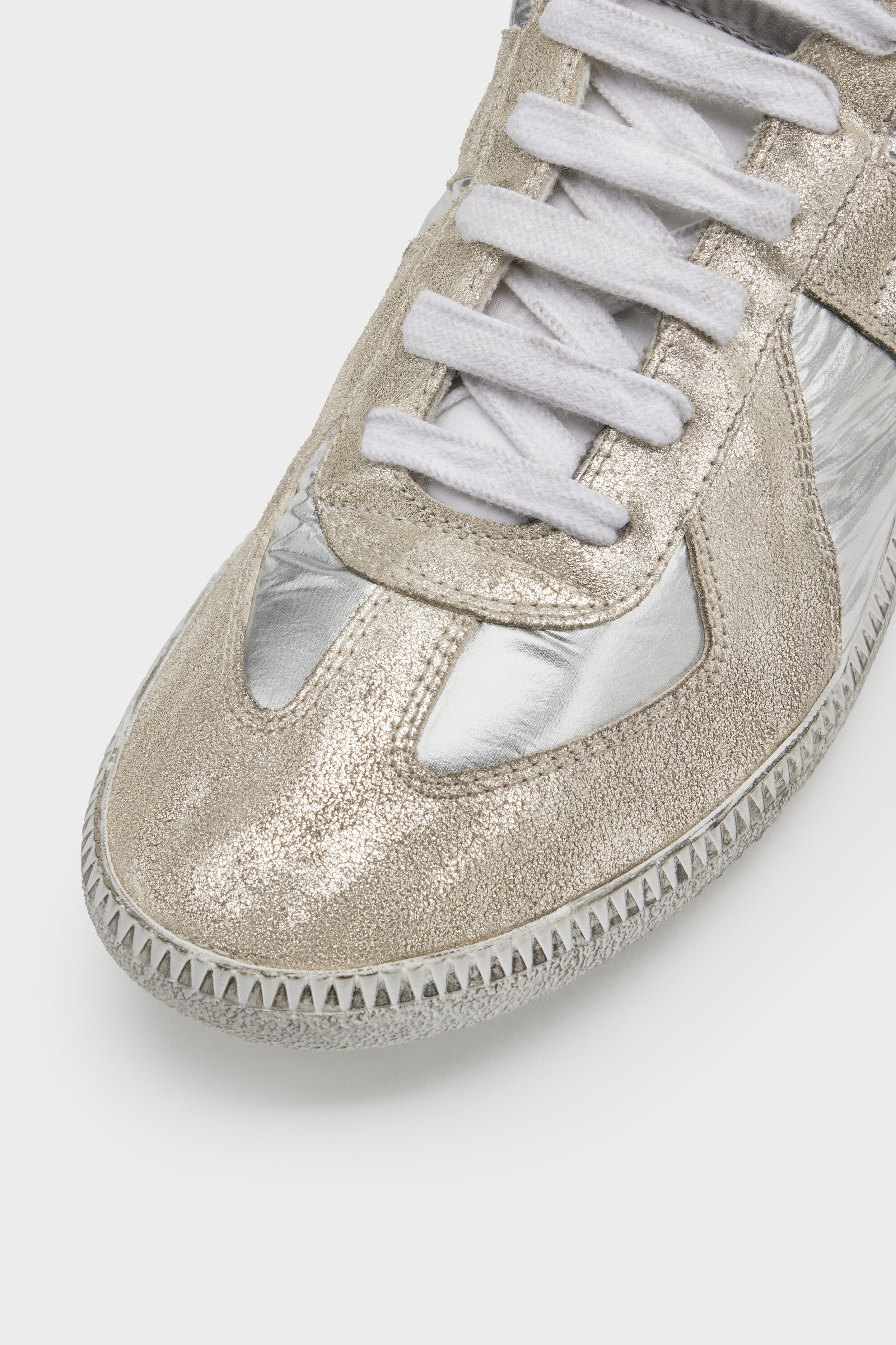 Maison Margiela Replica Sneakers Iridescent Silver