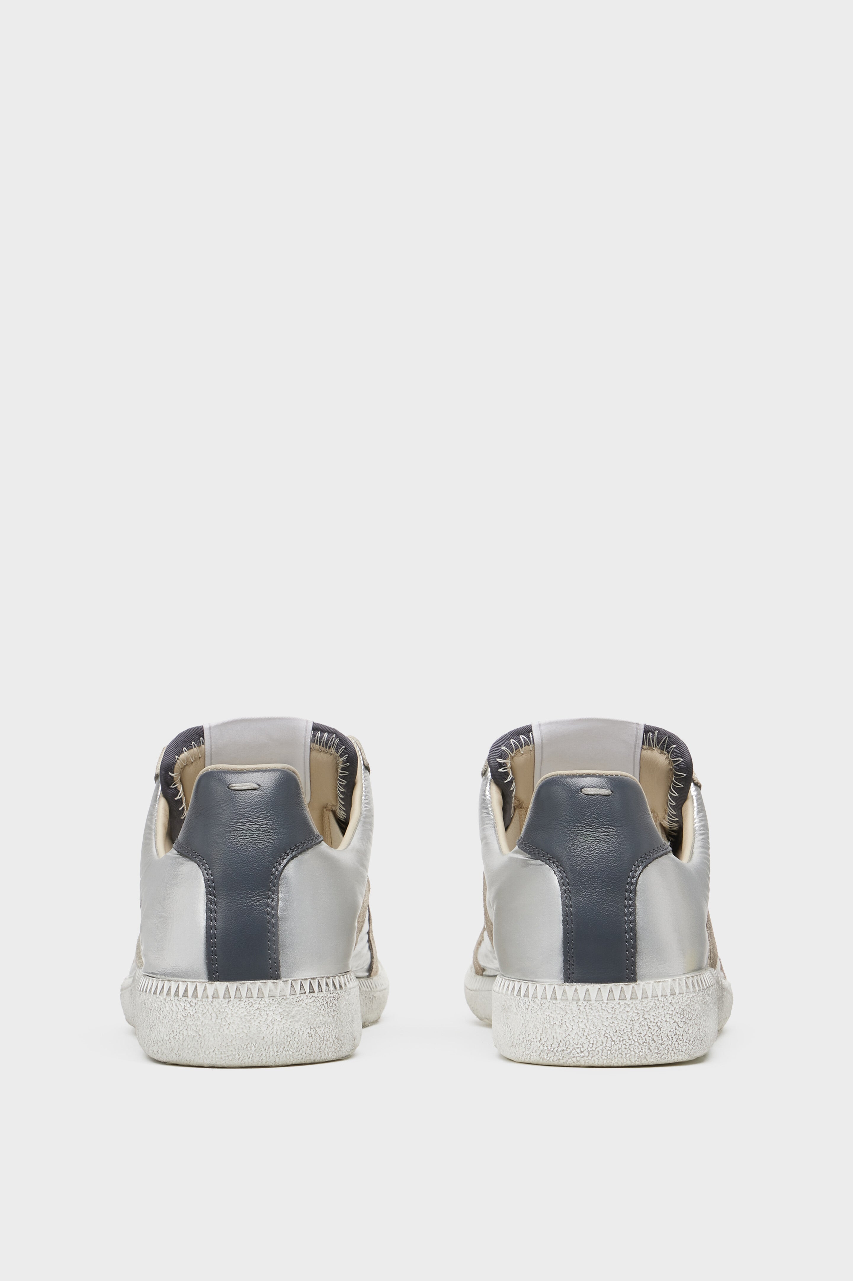 Maison Margiela Replica Sneakers Iridescent Silver