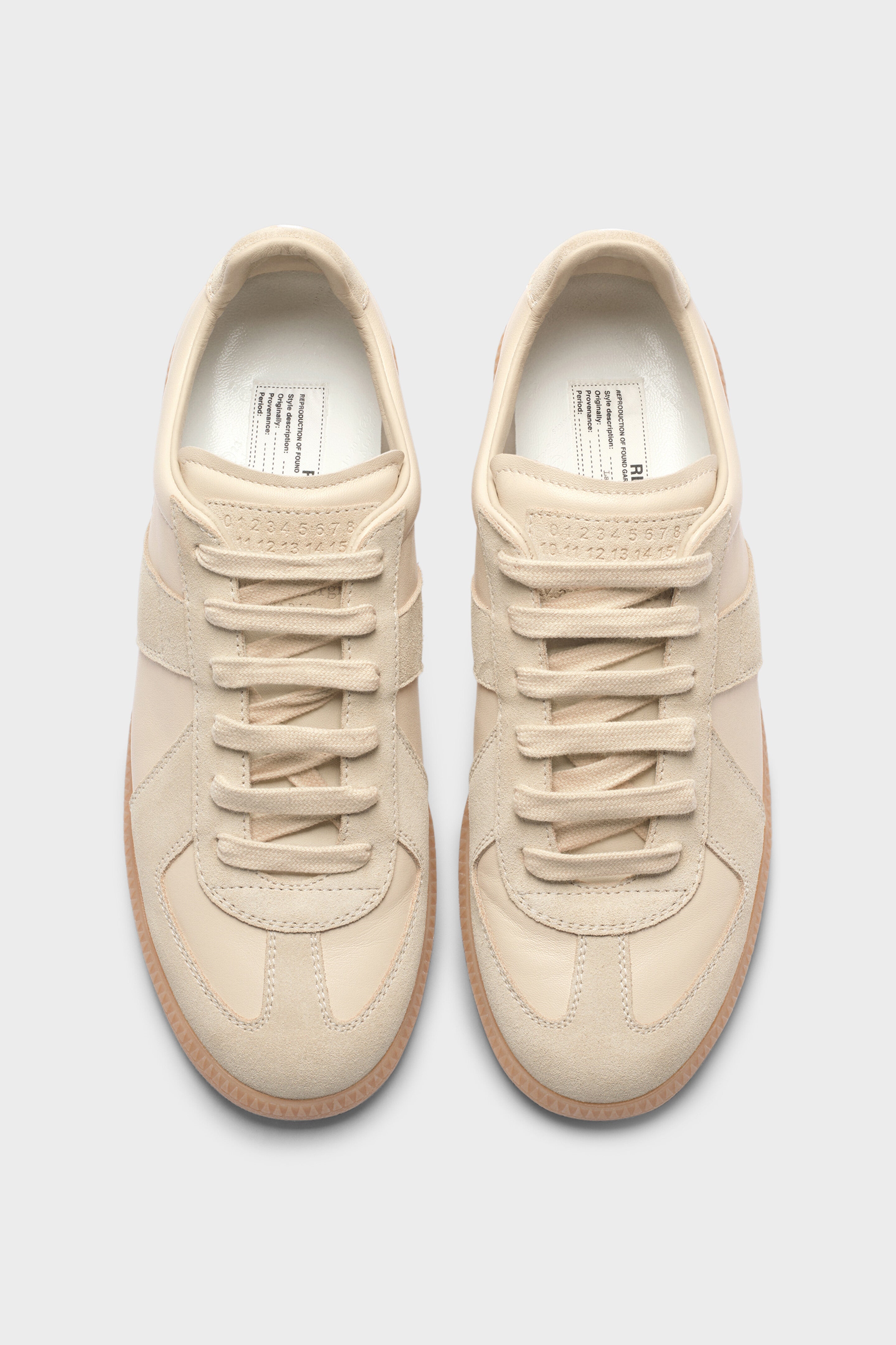 Maison Margiela Replica Sneakers Beige