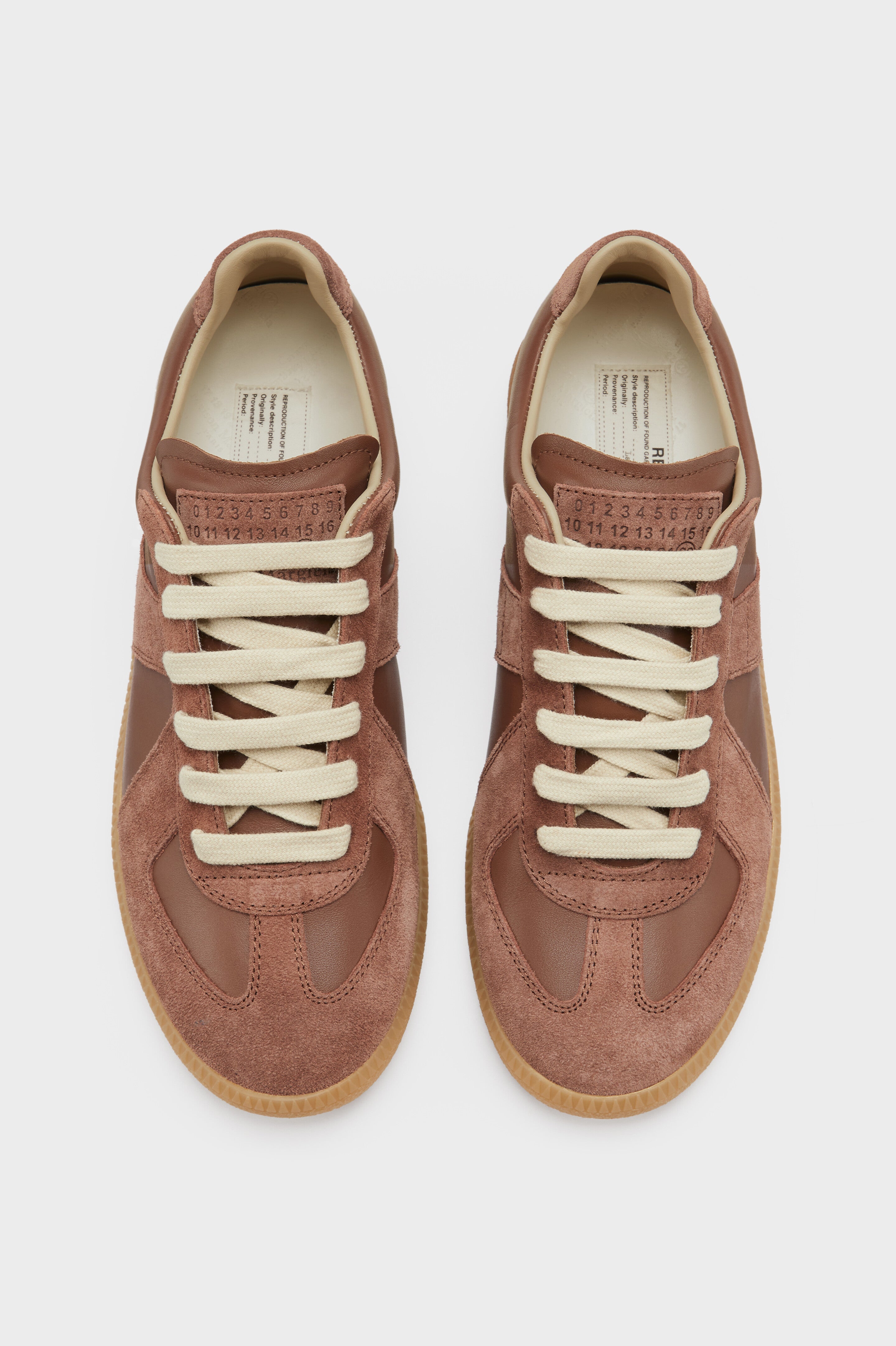 Maison Margiela Replica Sneakers Brown