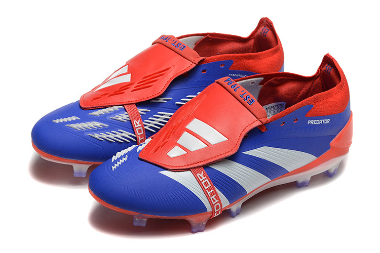 Adidas Predator Elite Tongue Blue White Fire Red