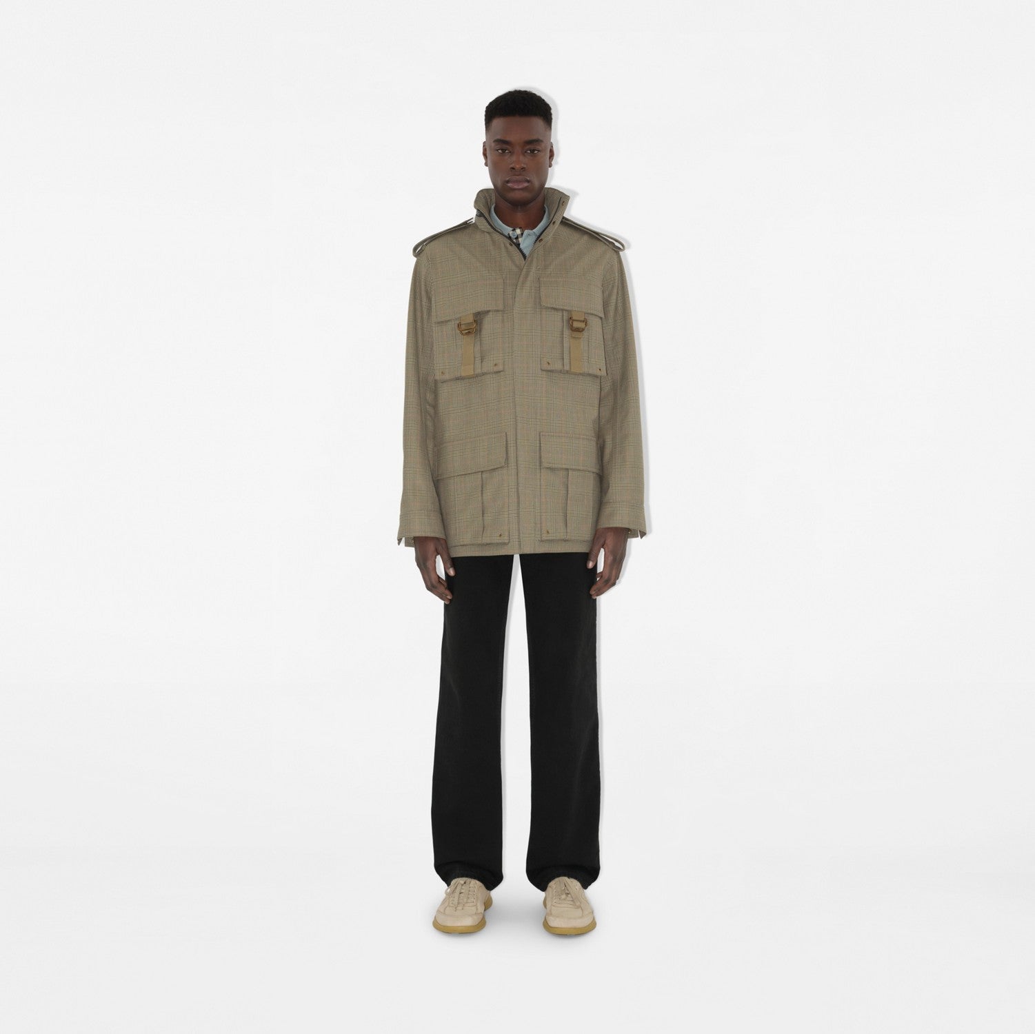 Bonded Wool Field Jacket - Loch/bliss