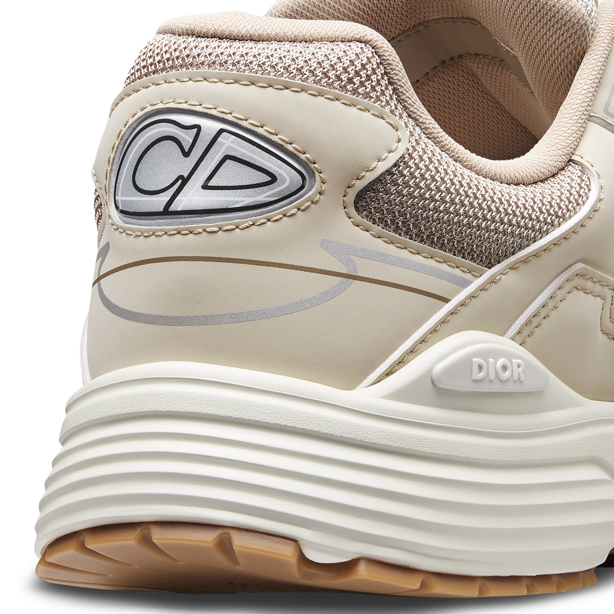 B30 Sneaker - Cream Mesh and Technical Fabric