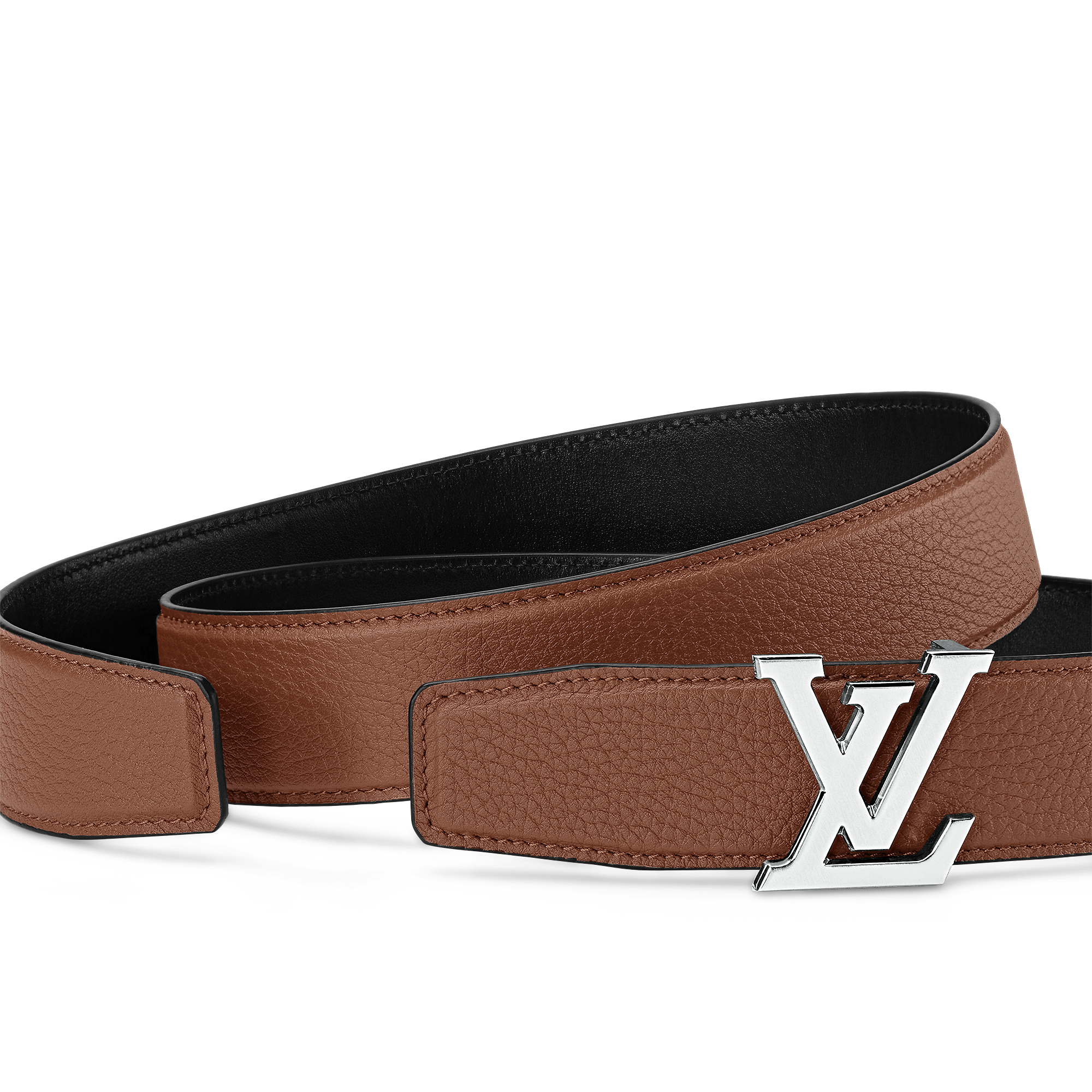 LV Heritage 35mm Reversible Belt Other Leathers - Cognac