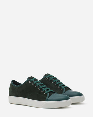 DBB1 LEATHER AND SUEDE SNEAKERS - RANGER/WHITE