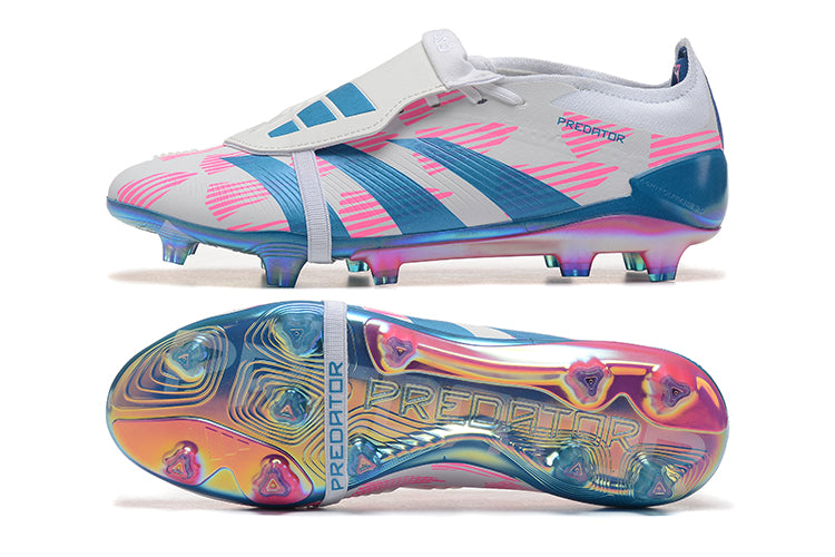 Adidas Predator Elite Tongue White Blue Pink